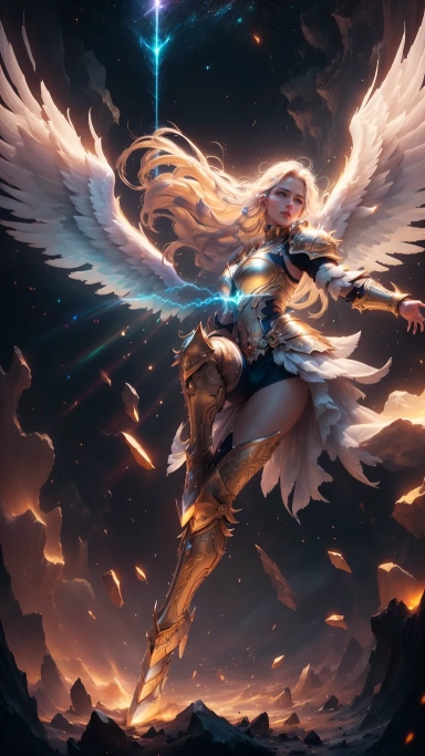 AI generated picture of Angels & Demons
