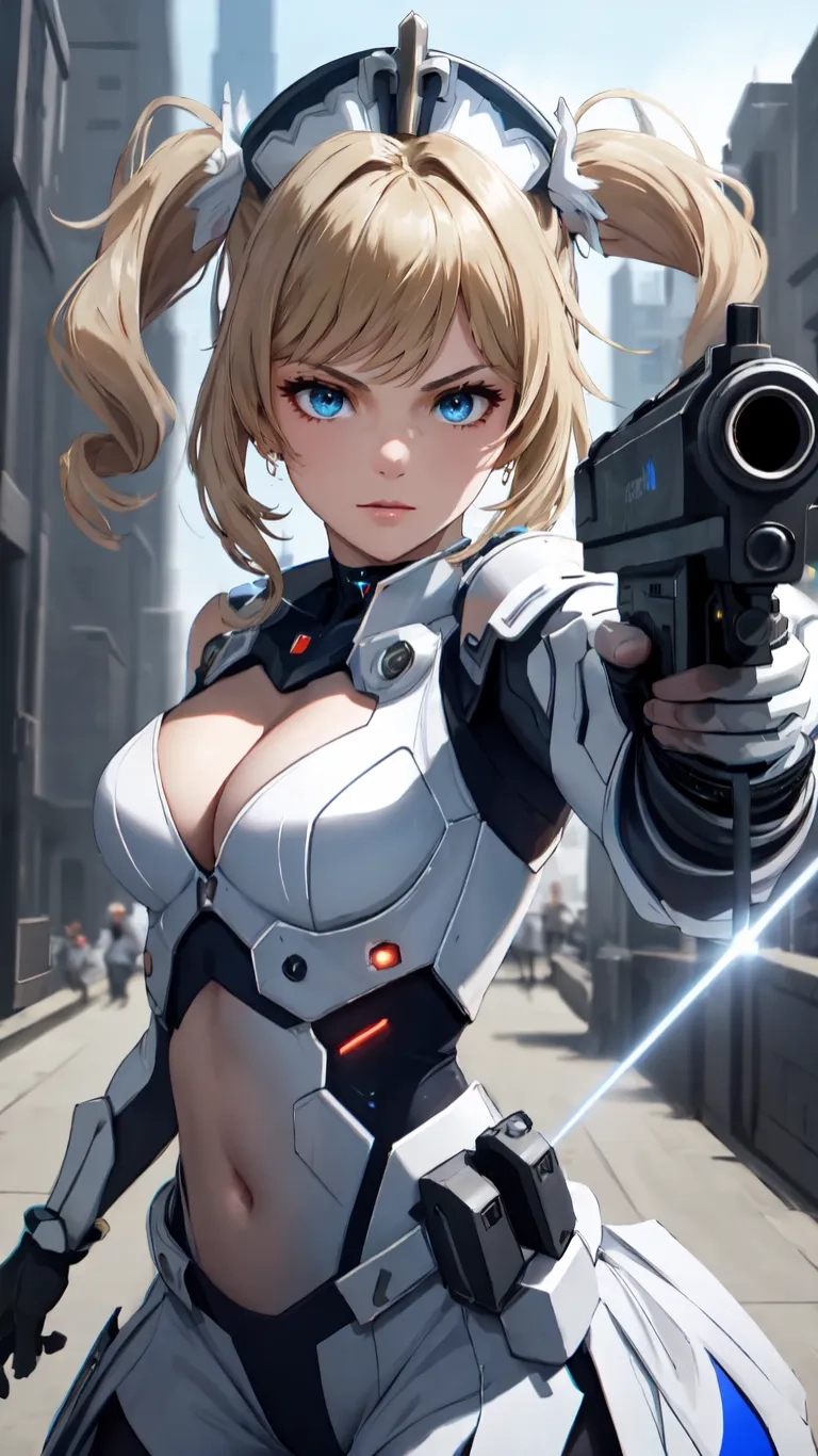 a picture of an anime character with a gun
